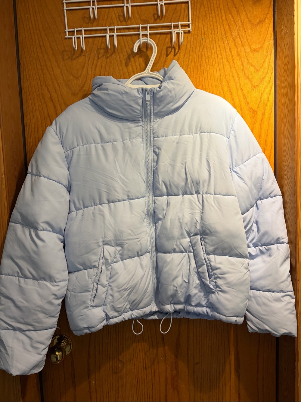 Jacket Puffer Boxy Crop